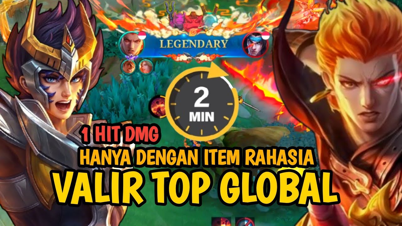 CARA MAIN VALIR BARU 2MENIT LEGENDARY‼️BUILD VALIR PALING SAKIT 2025 MLBB