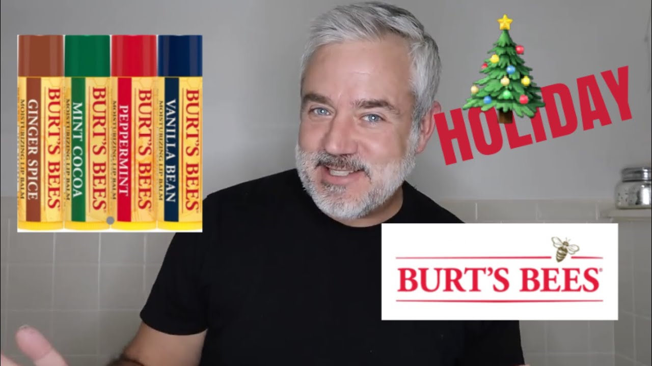 BURT'S BEES HOLIDAY CHAPSTICKS REVIEW!
