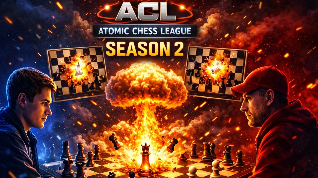 Two of the most beautiful atomic chess games you'll ever see came in the SAME MATCH