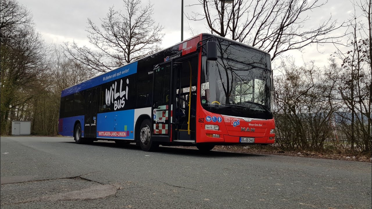 #24 / Mitfahrt auf der Linie X492 Osnabrück - Hasbergen - Osnabrück im MAN NL263 A20