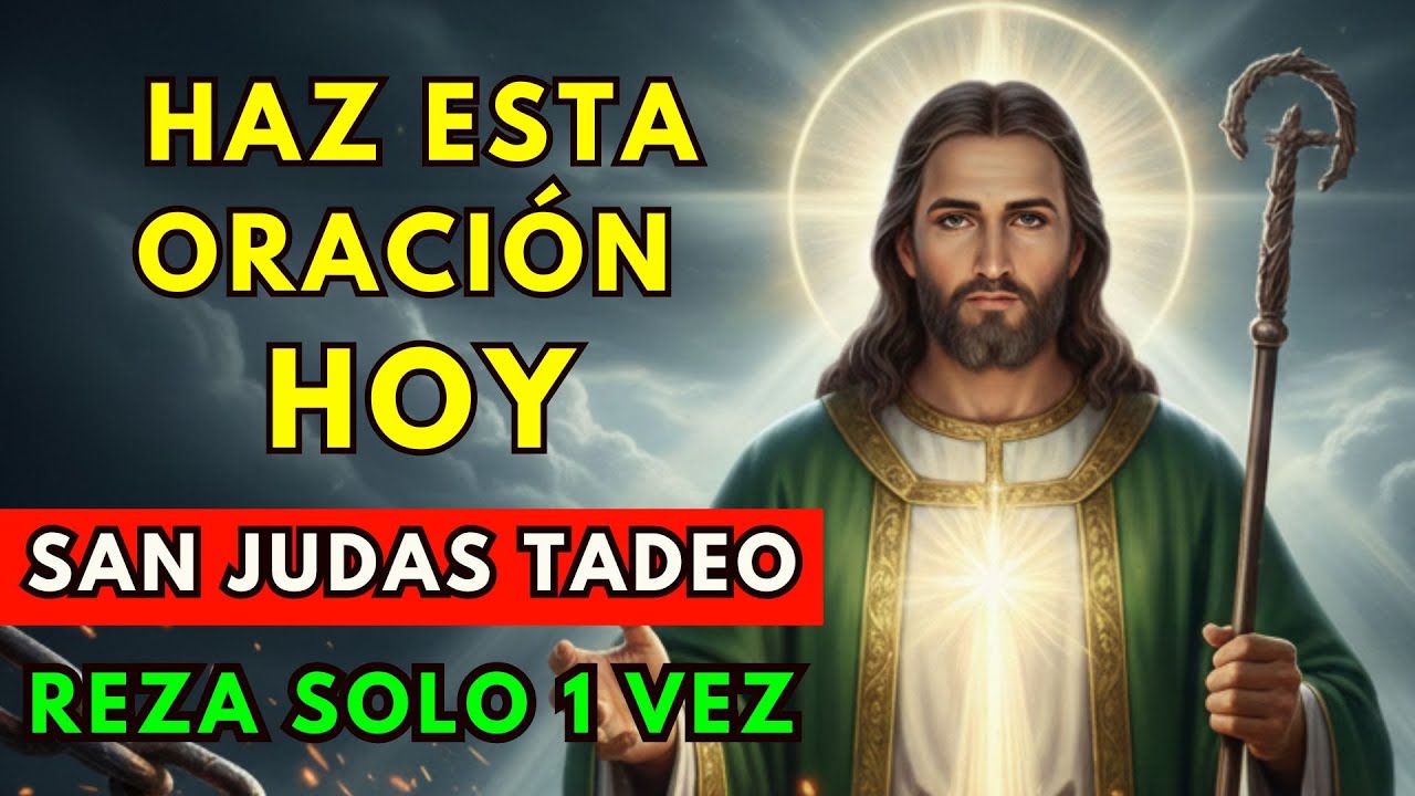 Oración PODEROSA para MILAGRO URGENTE de SAN JUDAS TADEO: Causas Imposibles y Desesperadas