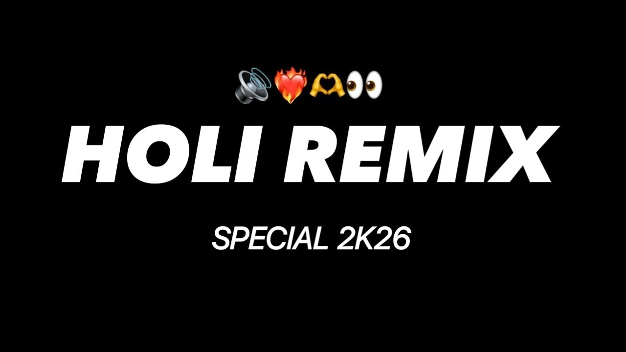 | HOLI REMIX |.  | SPECIAL 2K26 | @djomyaa.75 | #trending #viral 