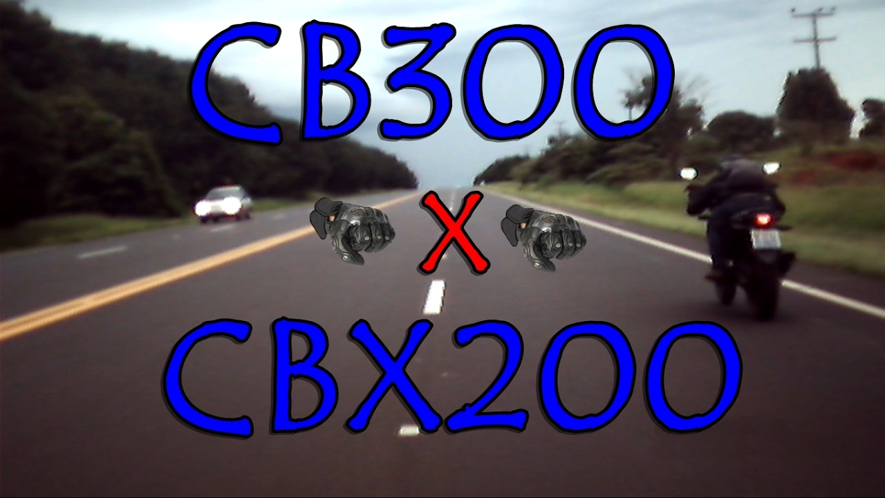 Charles Bolgheroni - CB300 x CBX200 Strada