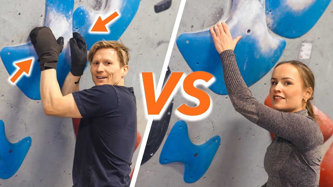 Climbing in Rental shoes & Gloves vs Girlfriend