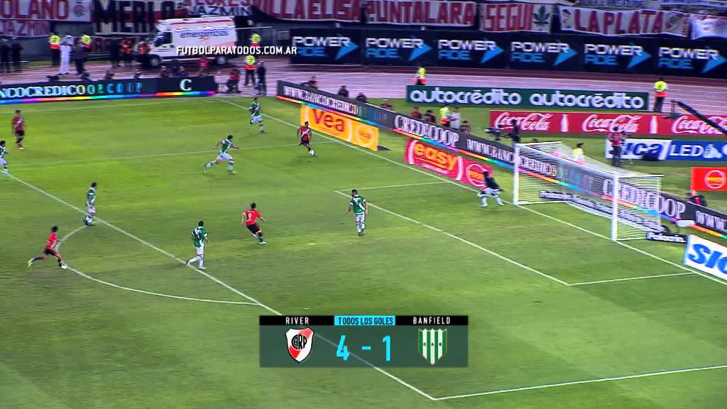 Todos los goles. Fecha 10. Primera Divisi&oacute;n 2015. FPT.