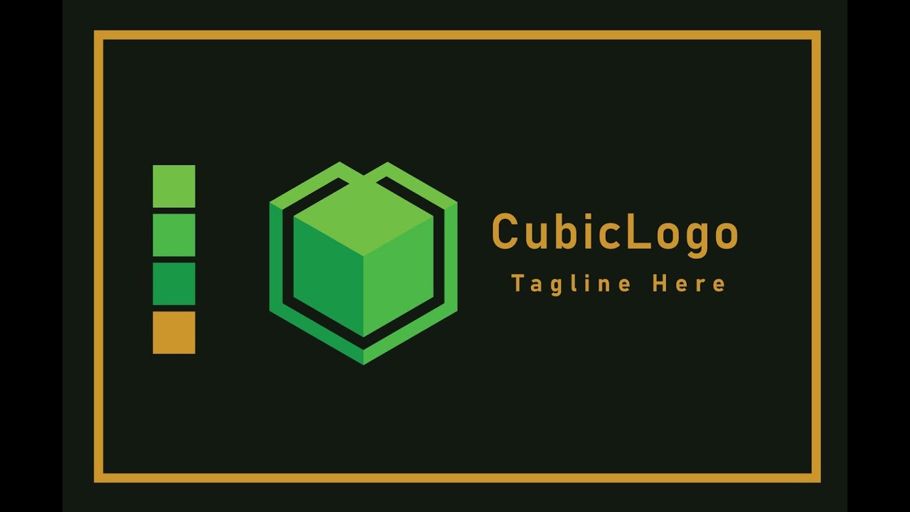 How to make a Cubic Hexagon Logo in Adobe Illustrator | Urdu/Hindi