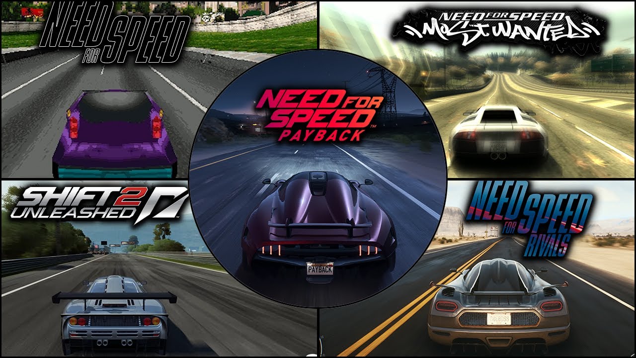 Top Speed Cars In NFS Games - 4k [OLD]