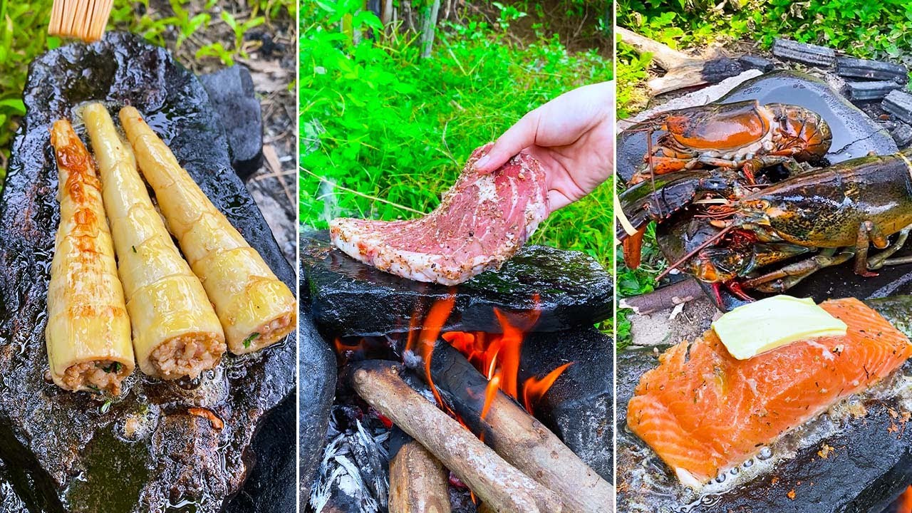 Best real food ever! | Grilled Samon, Lobster | TikTok Funny Videos