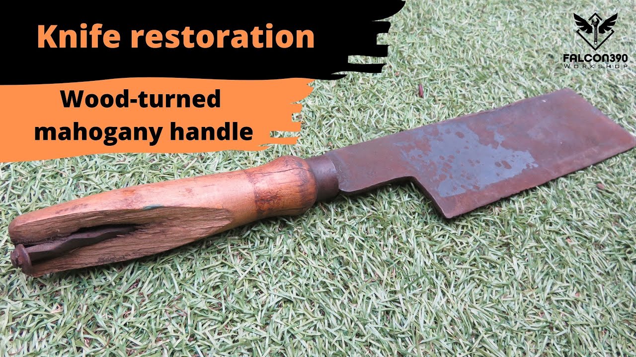 Rusty knife restoration.