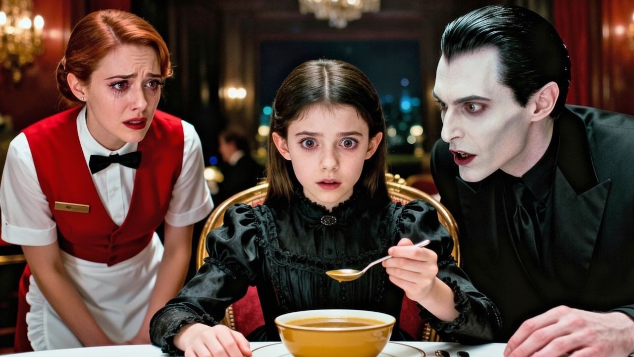 Дочь Короля Вампиров отказалась от приготовленной еды, кроме одной приготовленной.