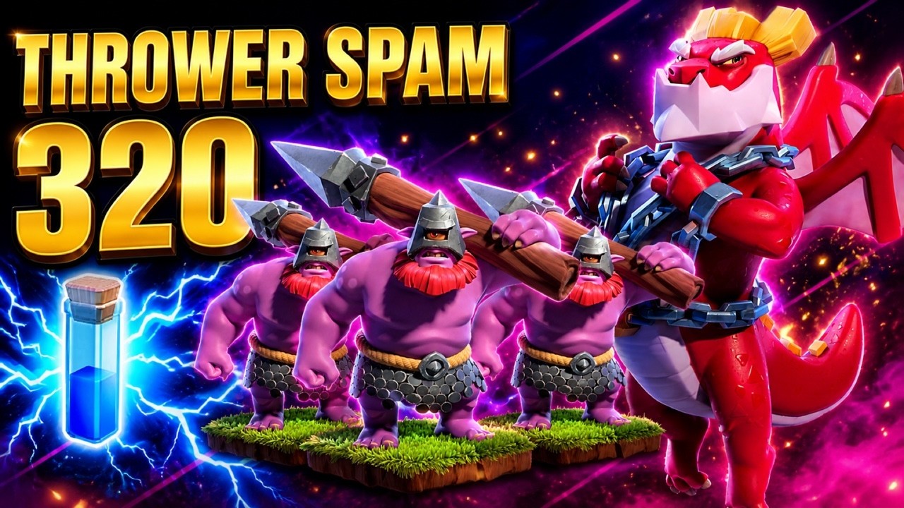 【クラクラ】320 Let's gooo Zap Thrower OP｜Legend League【Clash of Clans】