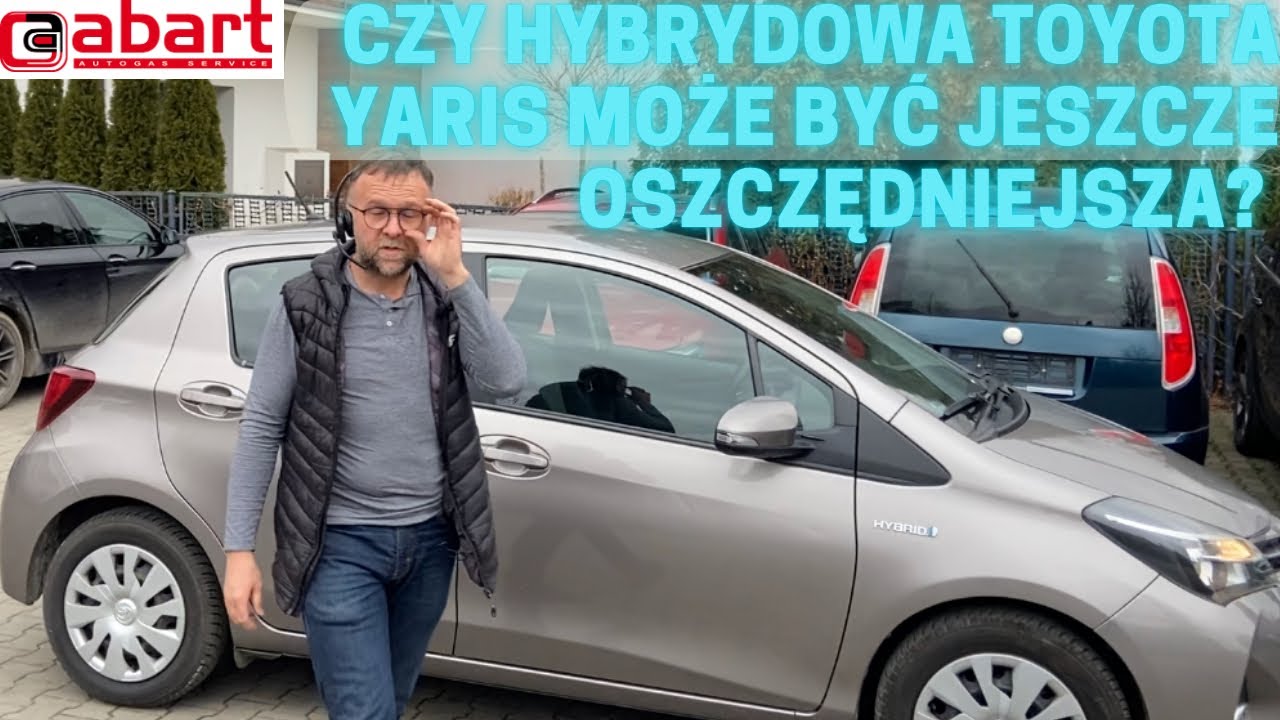 Najmniejsza hybryda Toyoty, Yaris jeździ na LPG po montażu instalacji gazowej w @AbartAutoGazSerwis