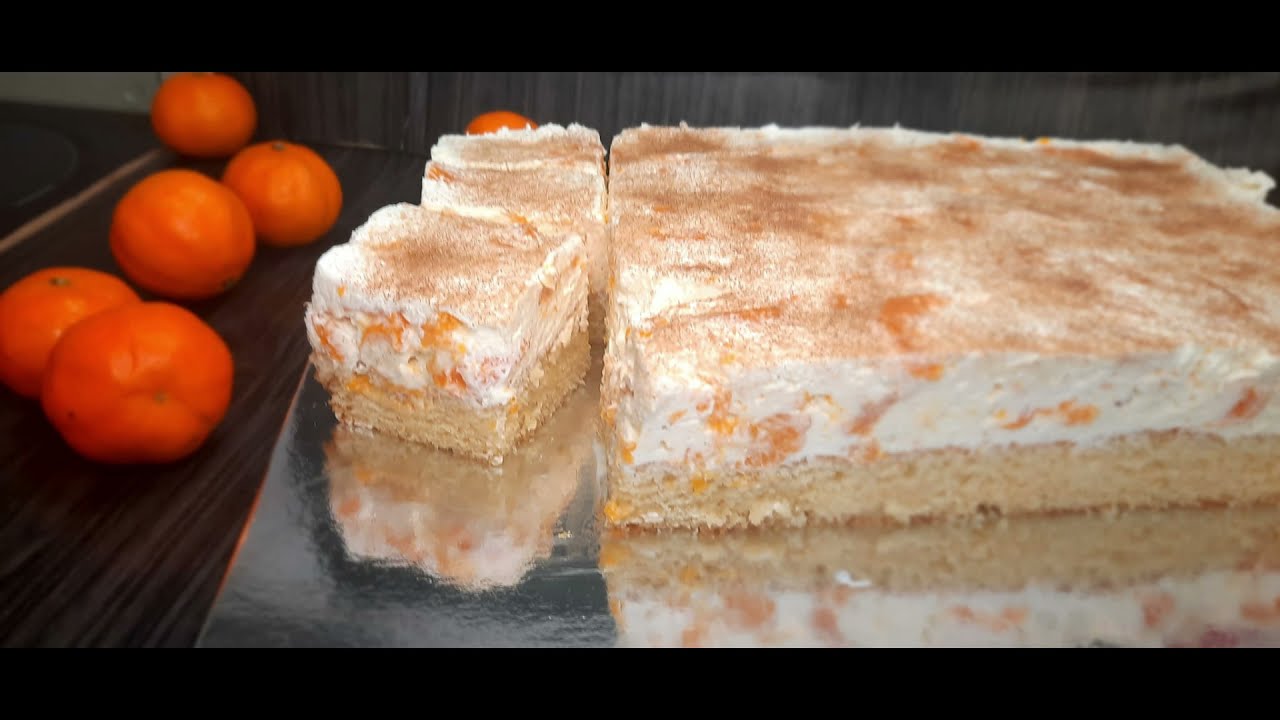 Fantakuchen mit Mandarinen-Schmand