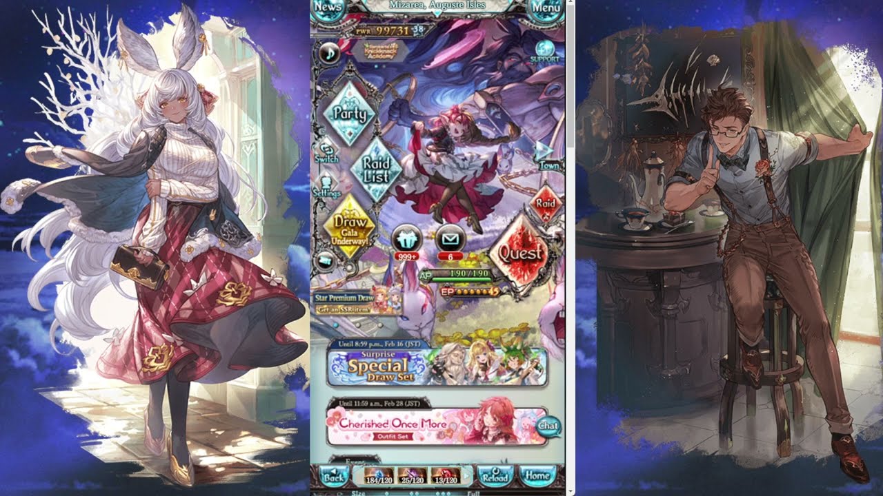 GBF Spark #35 Valentine Spark? But More Like Grand Weapon Harvest