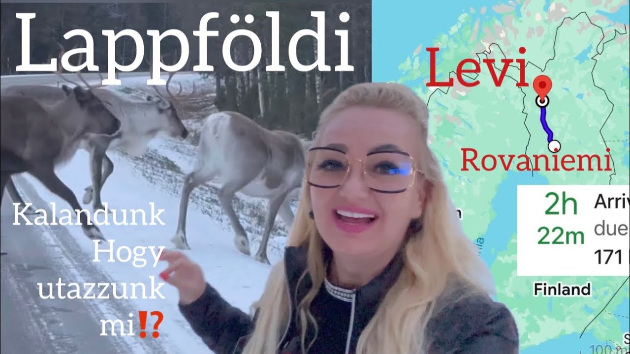 Lappföldi kalandunk folytatodik🎥Hogyan utazzunk mi⁉️Mit talaltunk Leviben ⁉️ #travel #hungary #vlog 