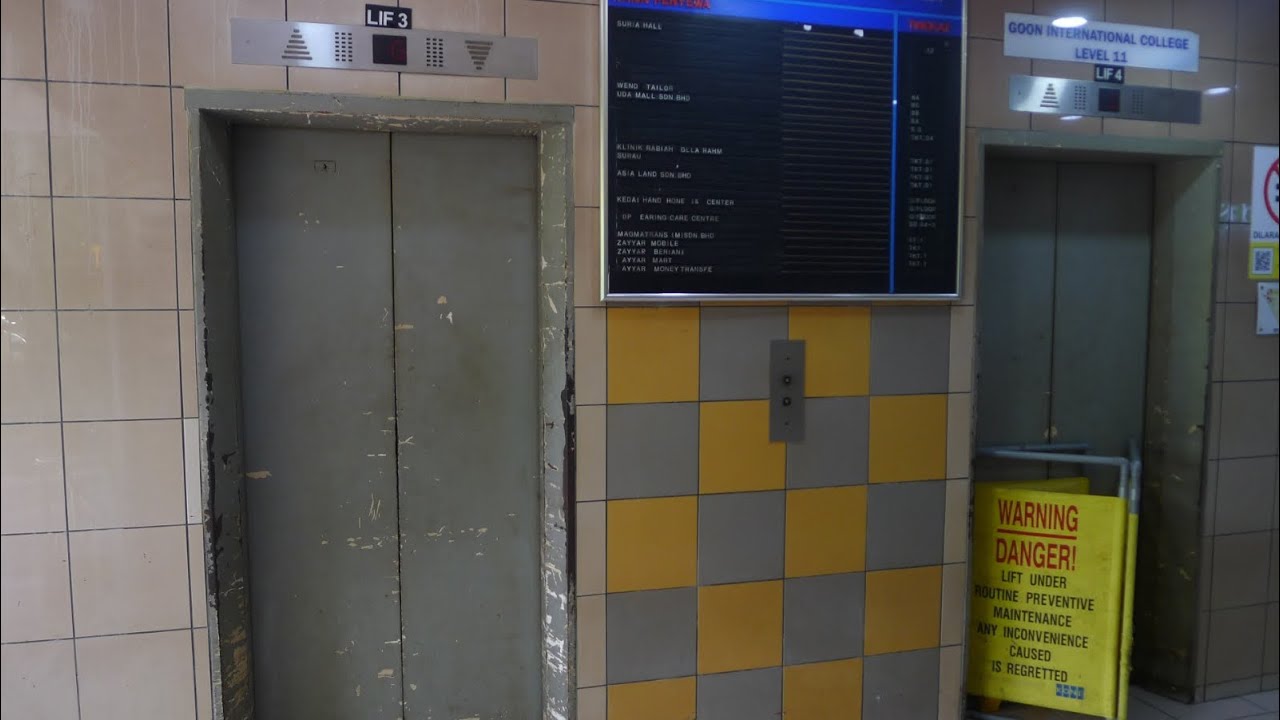 Legendary 1980s KONE M-series Lift at Bangunan Cahaya Suria BONOUS