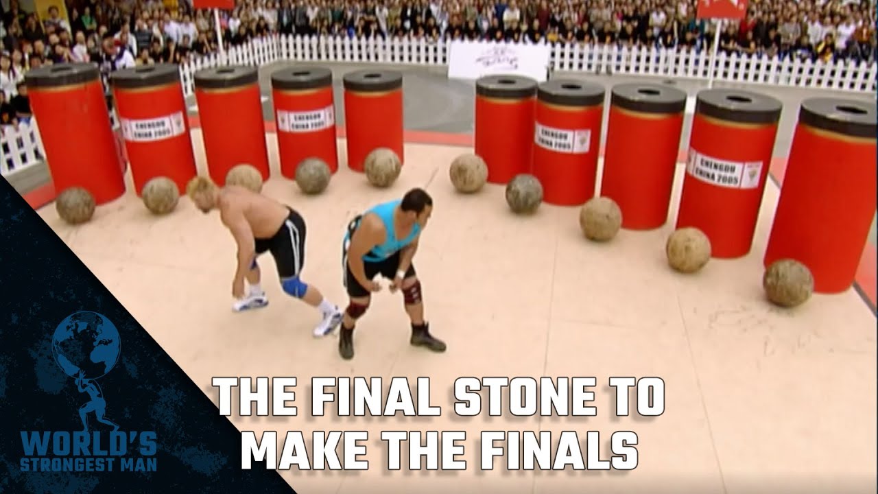2005 World&rsquo;s Strongest Man | Atlas Stones Part 4