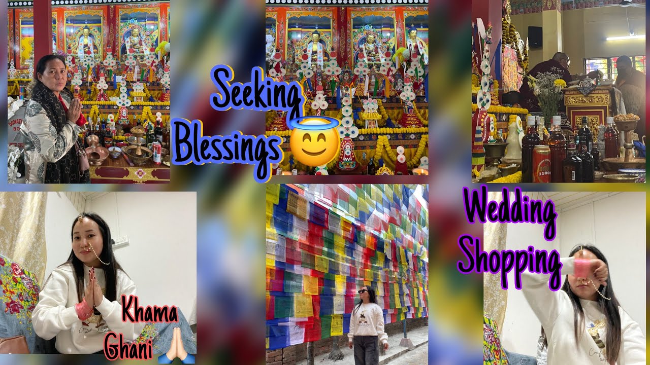 Seeking Blessings for NEW YEAR beginning 🙏🏻 || Shadi ki Shopping shuru guys 😚 || TAMANG FAMILY VLOG