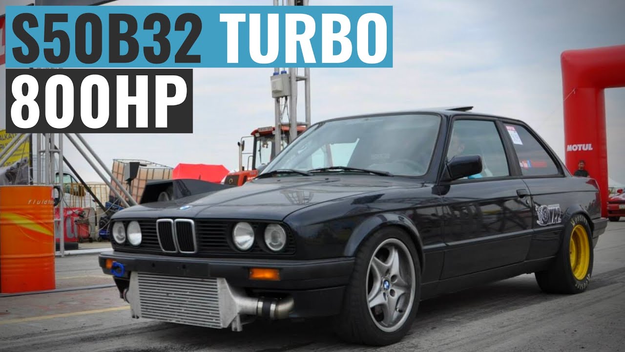 BMW E30 3.2 TURBO(800HP) WPP having FUN