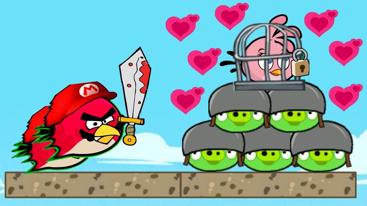 Angry Birds Heroic Rescue - FORCE OUT THE HUGE PIGGIES TO TAKE STELLA ALL LEVELS!