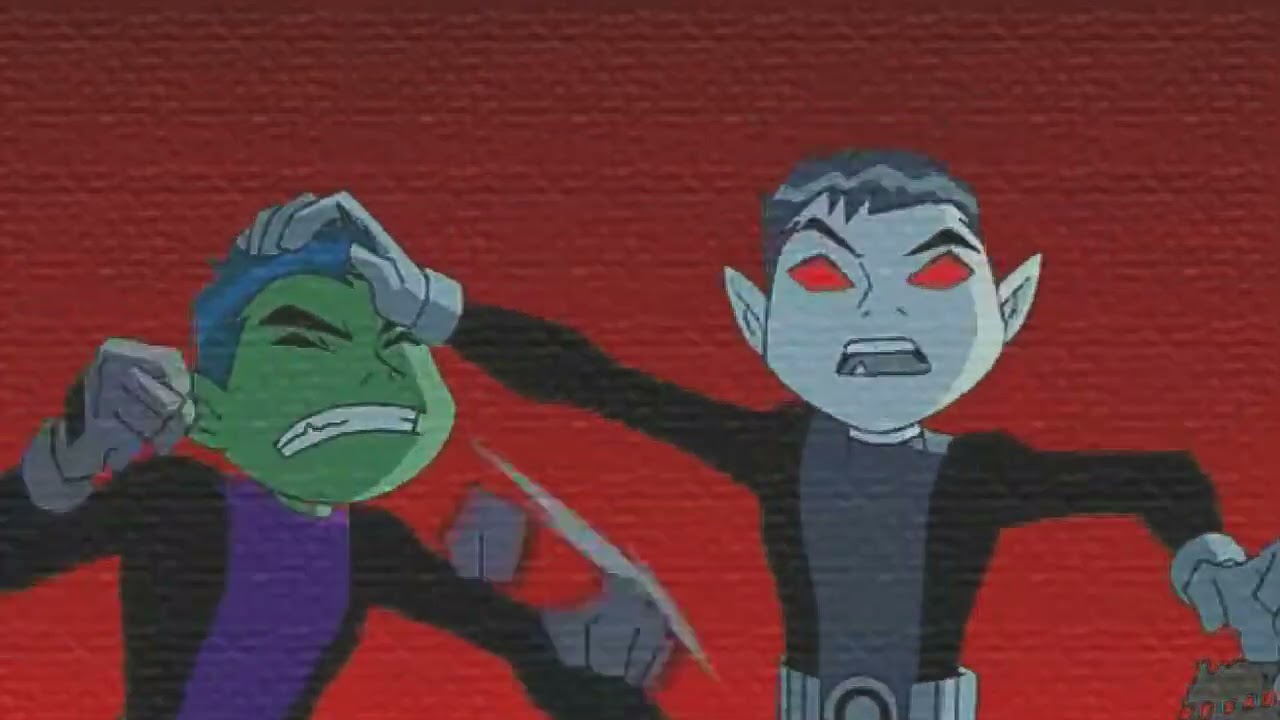Teen Titans/Titans vs their evil selves