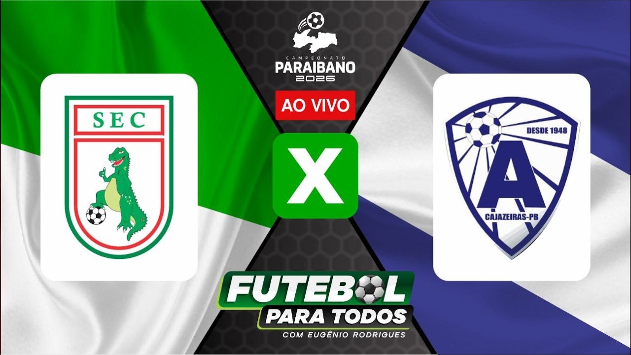 SOUSA X ATLÉTICO DE CAJAZEIRAS I AO VIVO I CAMPEONATO PARAIBANO I 07/02/26
