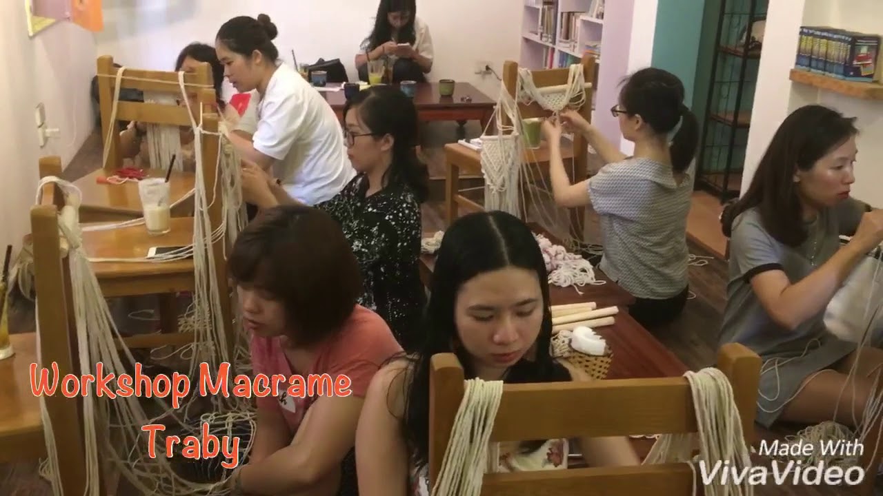 Workshop Macrame Handmade by Traby