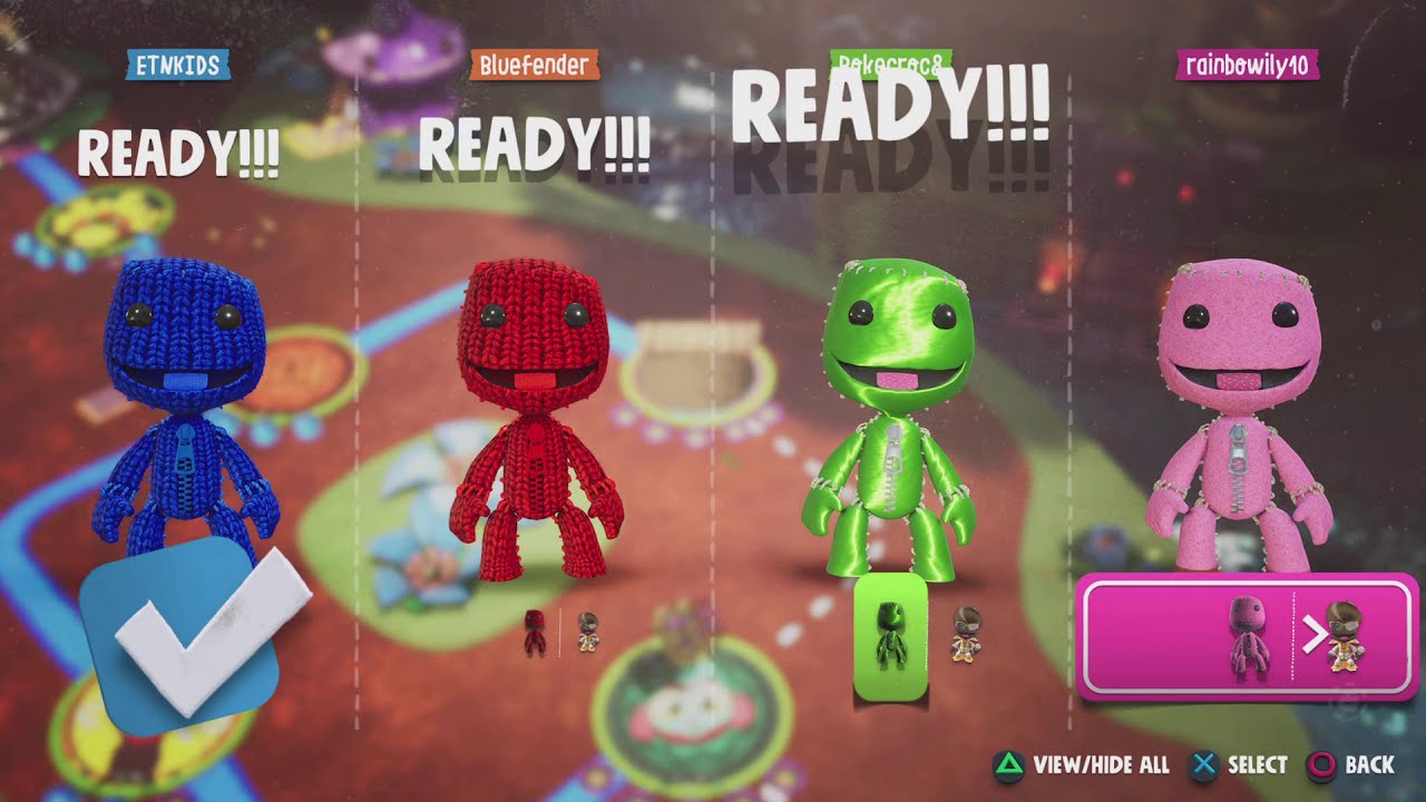 Sackboy: A Big Adventure PS5 Gameplay | 4 - Player Co-Op - Playthrough 7 (No Commentary)
