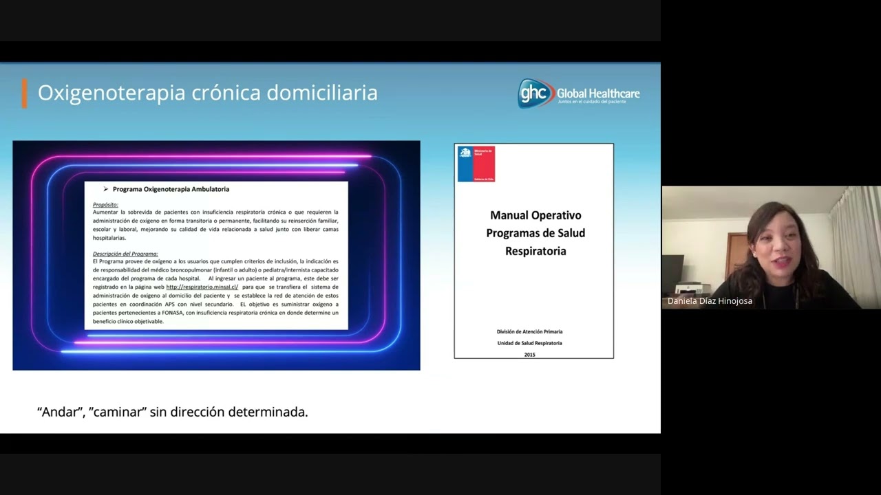 Webinar Oxigenoterapia: Manejo de la Desaturación por Esfuerzo