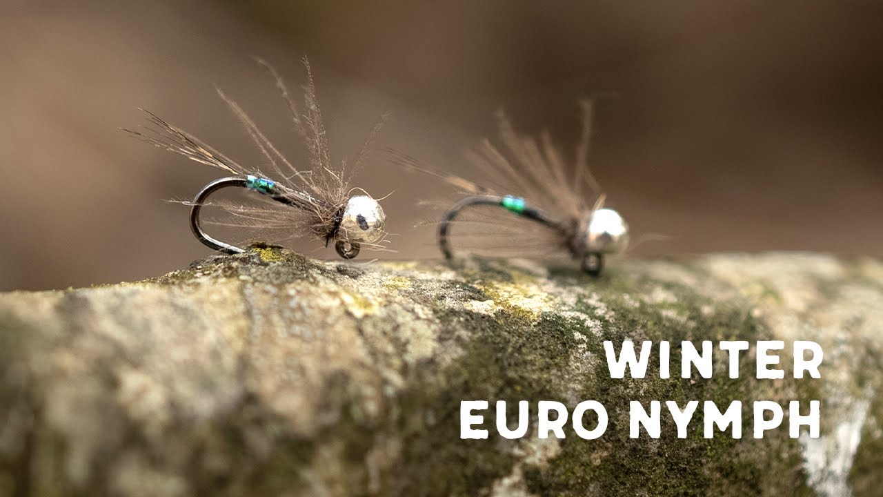 Awesome Winter Euro Nymph Fly Fishing Pattern! Tying Tutorial: The Stray Whisker