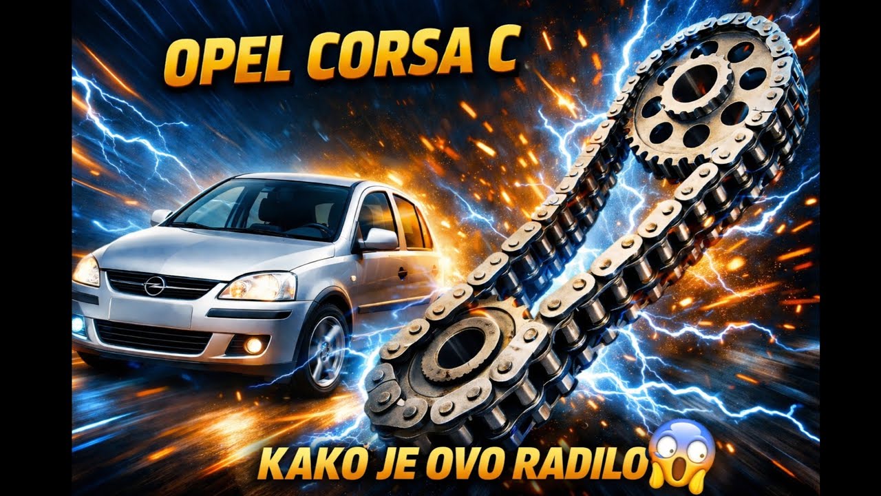 Zvrcanje razvodnog lanca - OPEL Corsa C