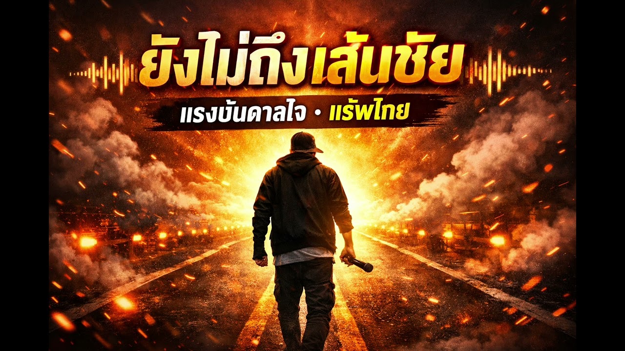 ยังไม่ถึงเส้นชัย | Thai Rap แรงบันดาลใจ สำหรับคนไม่ยอมแพ้