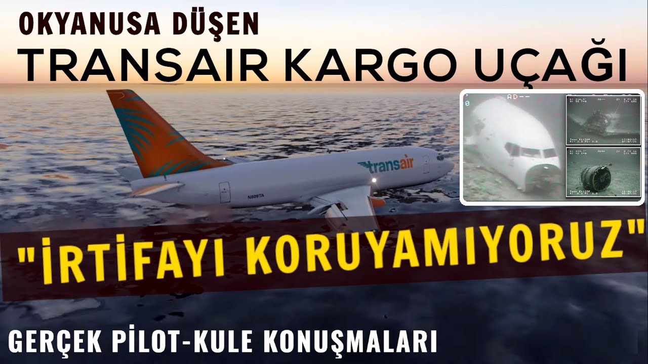 PİLOT: İRTİFAYI KORUYAMIYORUZ, SAHİL GÜVENLİĞE HABER VERİN!