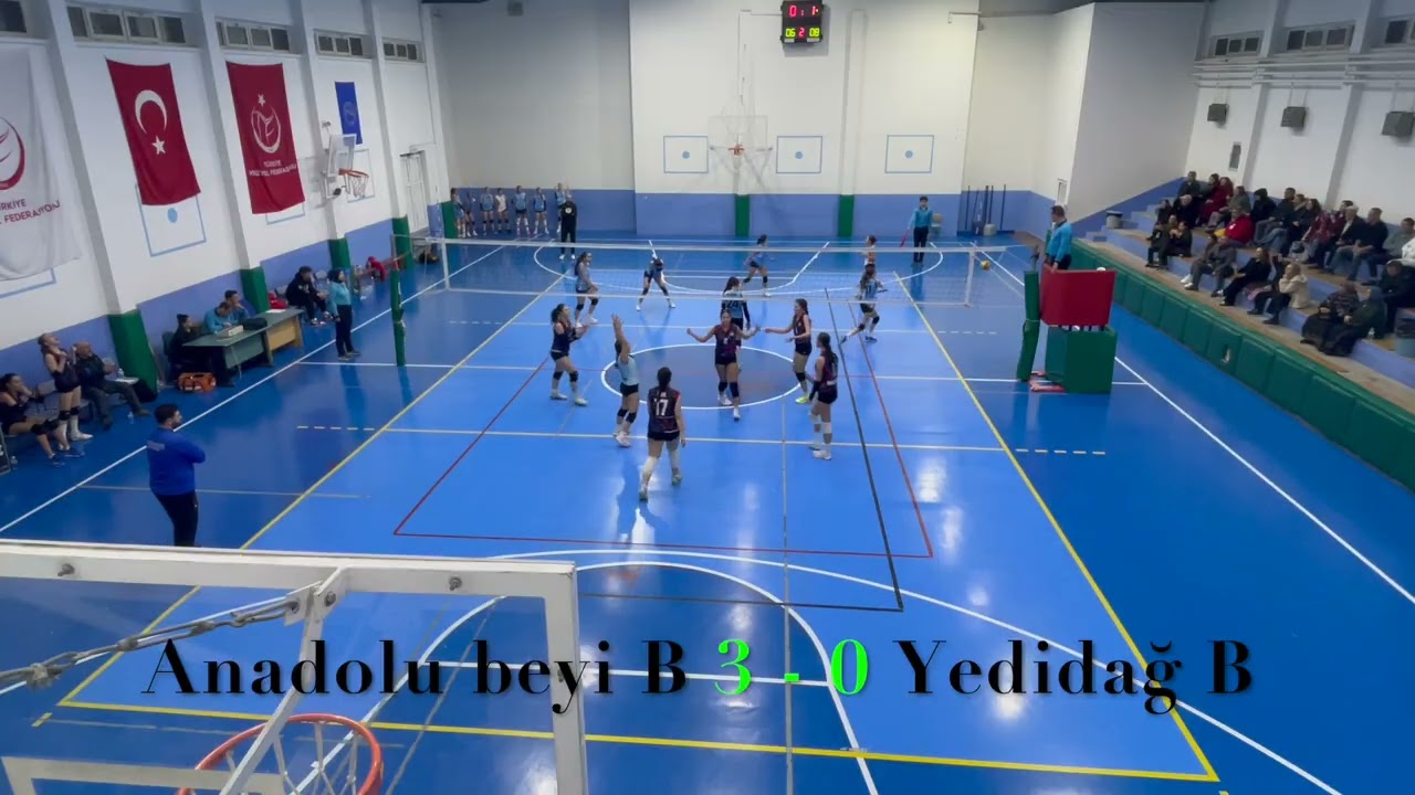 Anadolubeyi B 3 - 0 Yedidağ B 2025-2026 Sezonu KK1L Grup Maçı