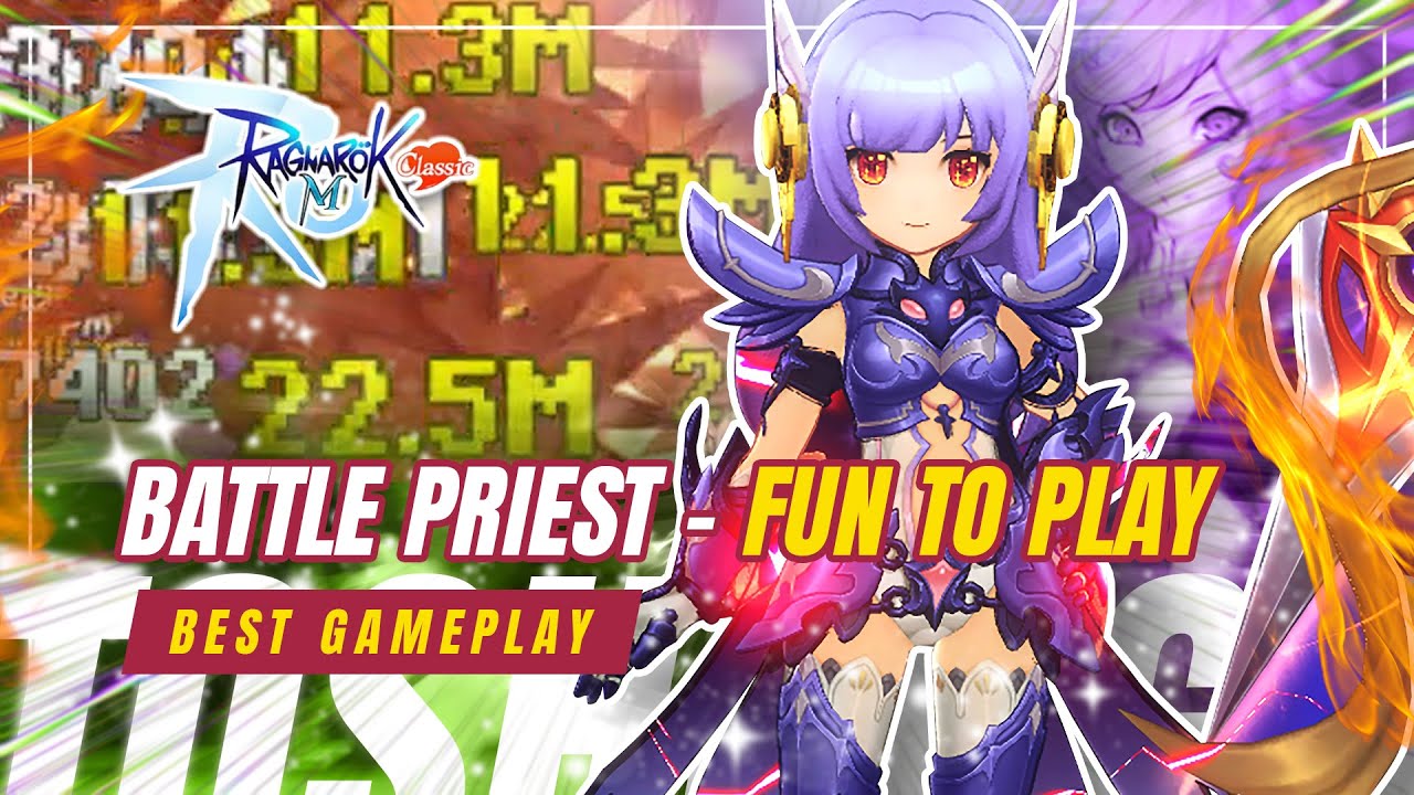 BATTLE PRIEST PVE BUILD | RAGNAROK M CLASSIC