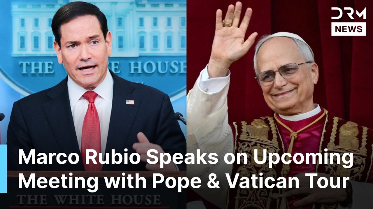 Marco Rubio Explains Vatican Visit Purpose Ahead of Meeting With Pope Leo on Religious Freedom |AC1N