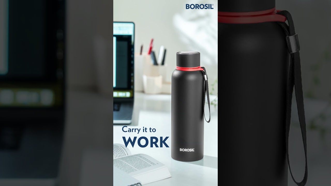 Stainless Steel Insulated Bottles | Borosil Hydra Flasks