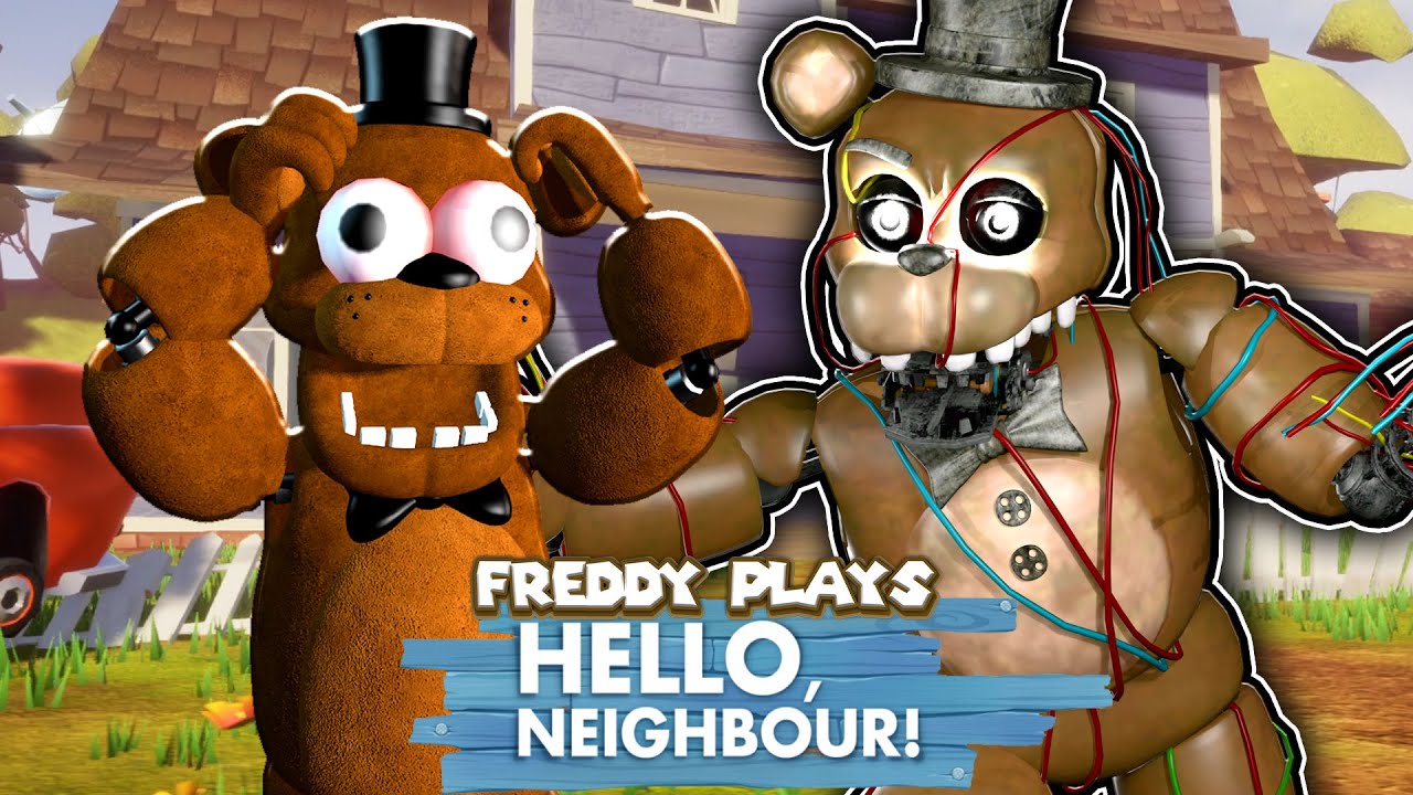 Freddy Plays - HELLO NEIGHBOR Ignited Freddy Mod