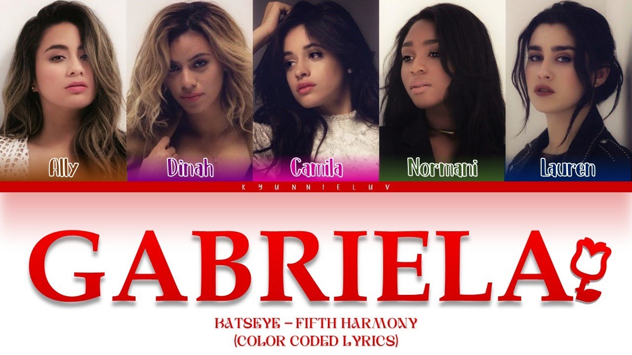 How Would Fifth Harmony sing 'Gabriela' (KATSEYE) |Color Coded Lyrics