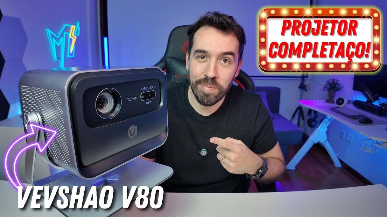 O SEU PROJETOR DEFINITIVO - LANÇAMENTO VEVSHAO V80