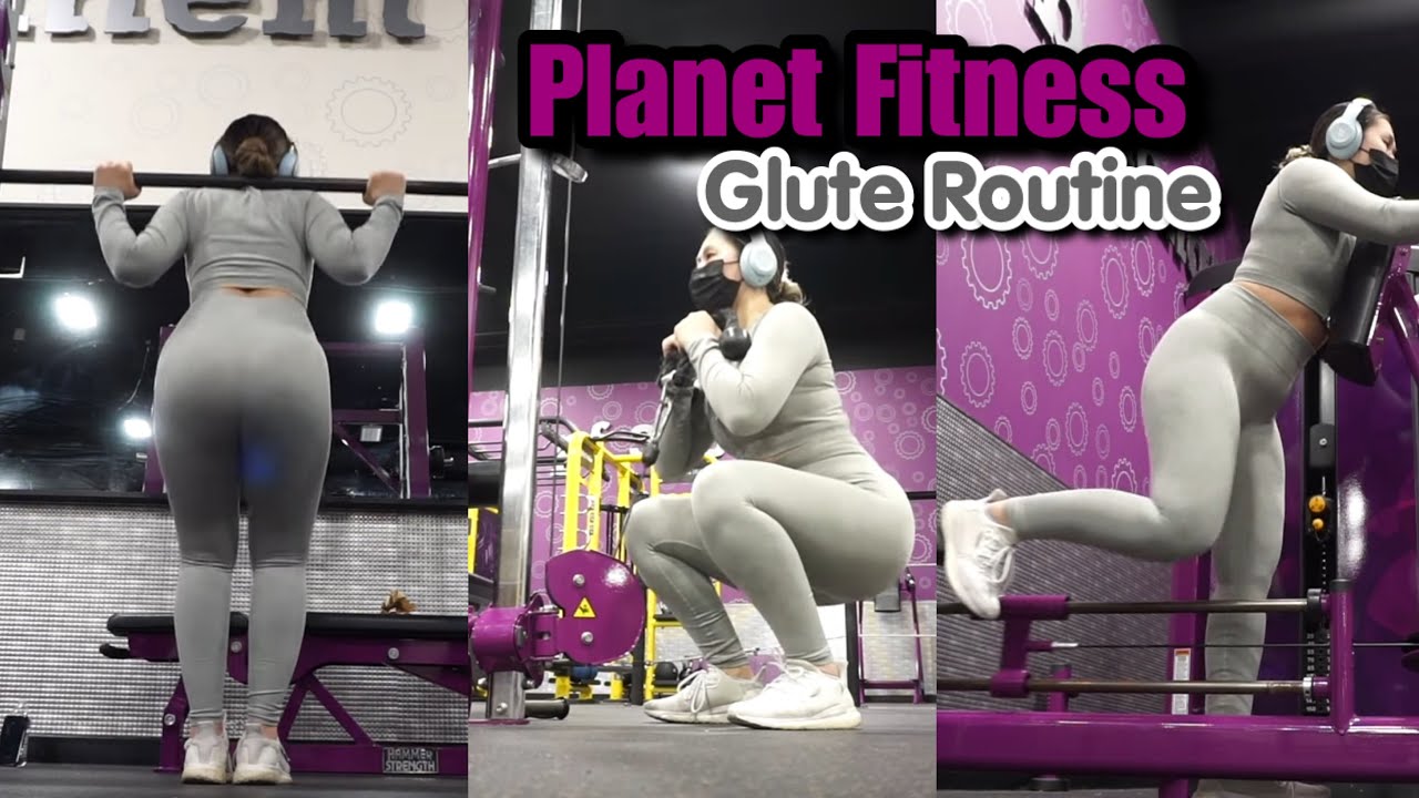 TRY THIS GLUTE WORKOUT AT PLANET FITNESS | IM BACK!