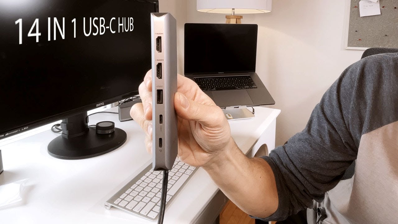 ZMUIPNG USB-C HUB 14 in 1 macbook pro
