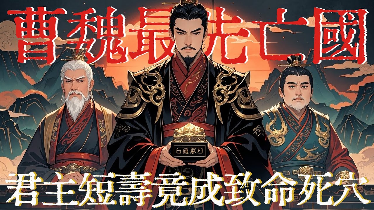 三國終極謎題：為啥最強曹魏最先亡國？君主短壽竟成致命死穴！#三国演义 #曹魏 #司马懿 #曹丕  #刘禅 #孙权 #历史 #三国志 #历史人物 #历史故事 #中华文化