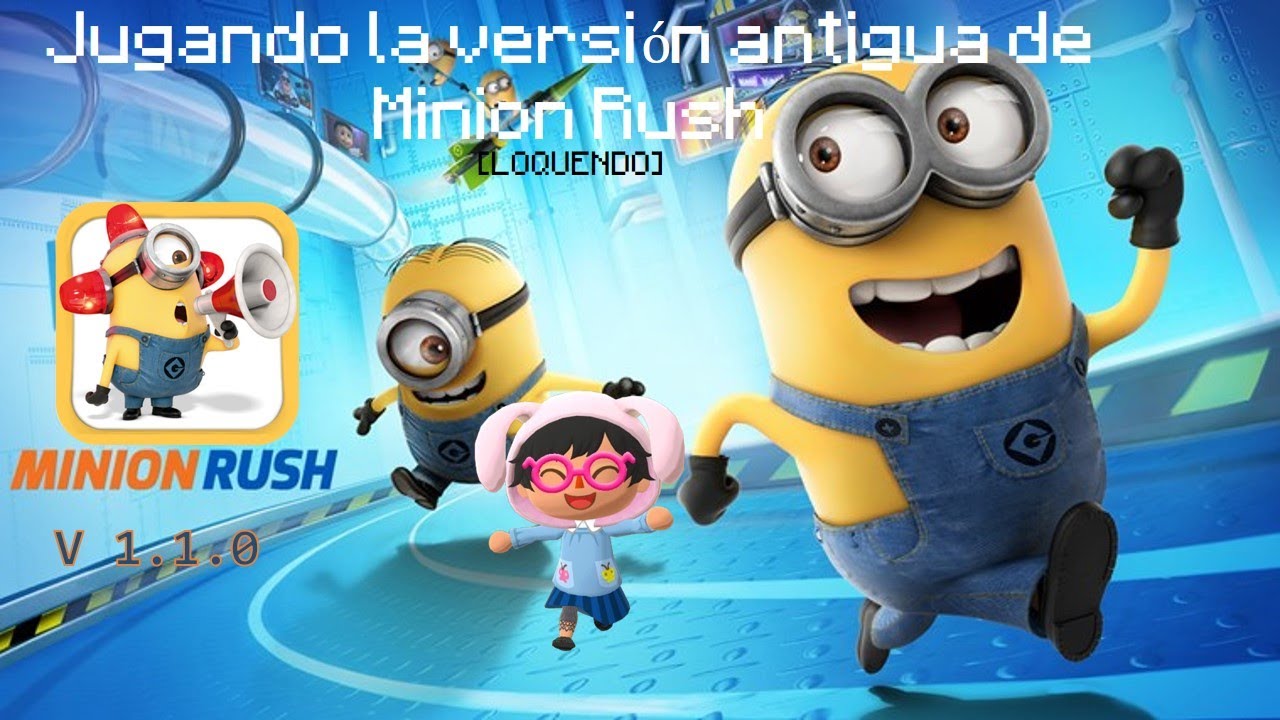 Gameplay de Minion Rush v1.1.0 (versión vieja) Loquendo 2025 | SteveKingBob95552015