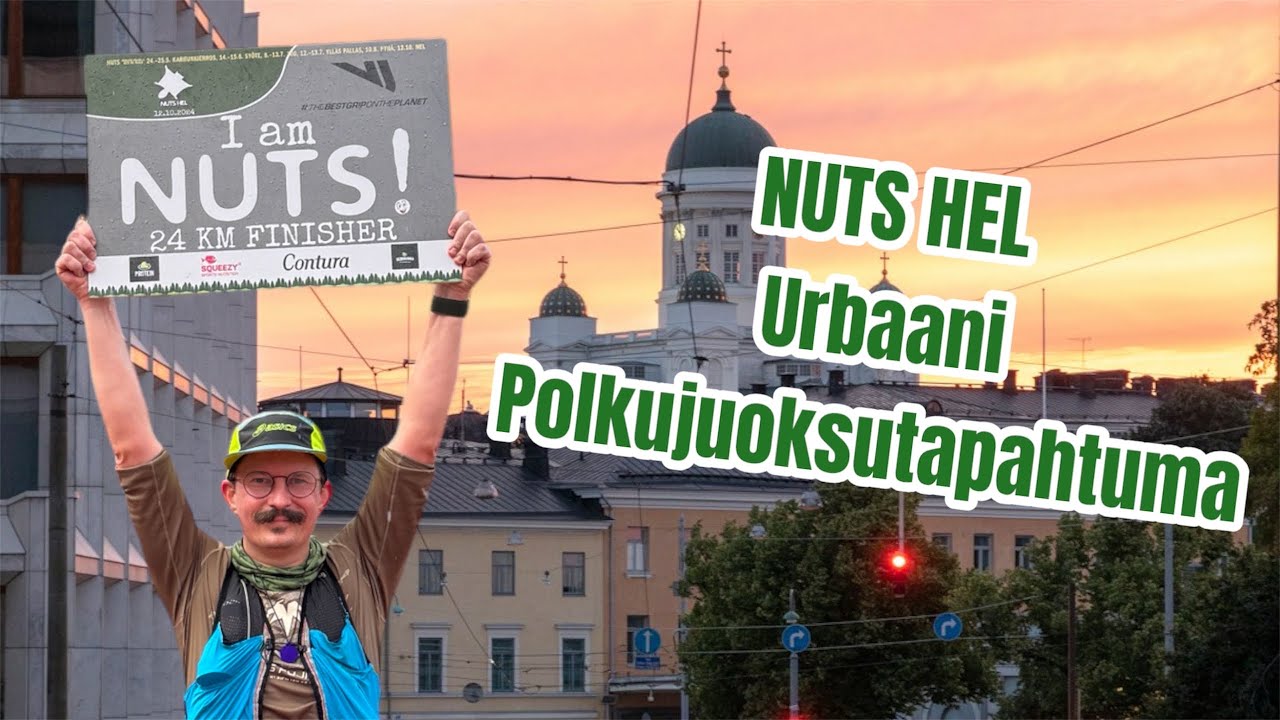 NUTS HEL 2024 I Polkujuoksutapahtuma Helsingissä I Matkapäivä, varusteet ja kisapäivä
