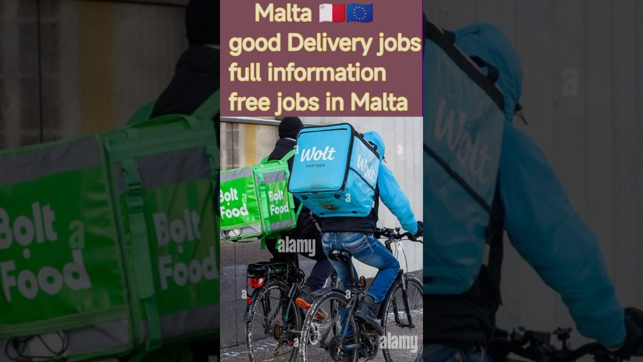 food Delivery jobs in Malta not Easy ll #fooddelivery #duba#jobsinmalta  #malta