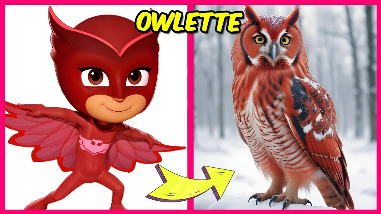 🦉😯How PJ Masks Characters Look As Pets + Guess The Voice Quiz + Their Favorites! | Owlette, CatBoy