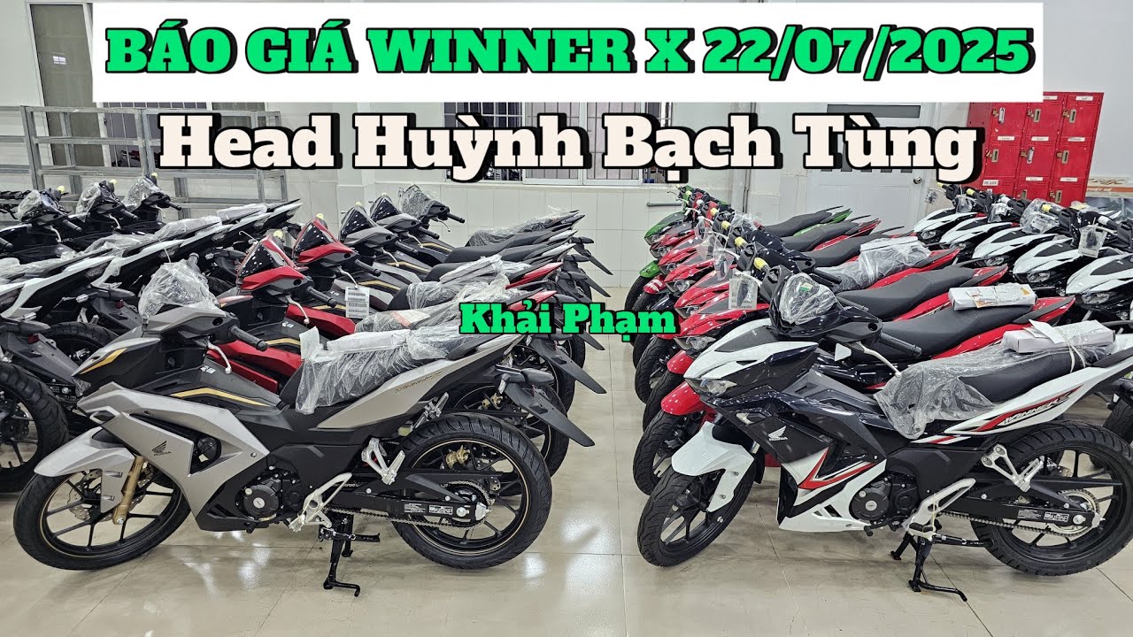 Báo giá Winner X + Khuyến Mãi tặng ĐT Samsung ngày 22/07 tại head Huỳnh Bạch Tùng. Khải Phạm 