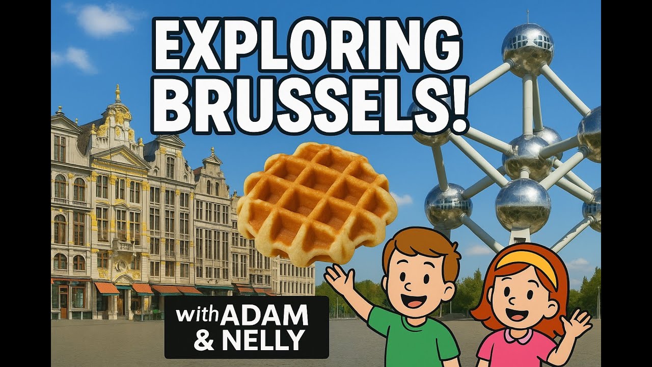 Discover Brussels 🇧🇪 | Fun Family Adventures in Belgium | Kids Travel to Brussels 🌍