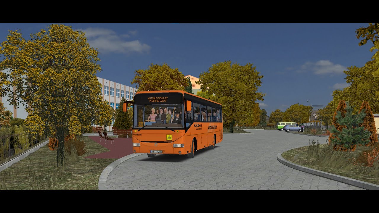 Fikcyjne Mazury 1.0 (W.I.P) Przejazd po trasie obiegu szkolnego.